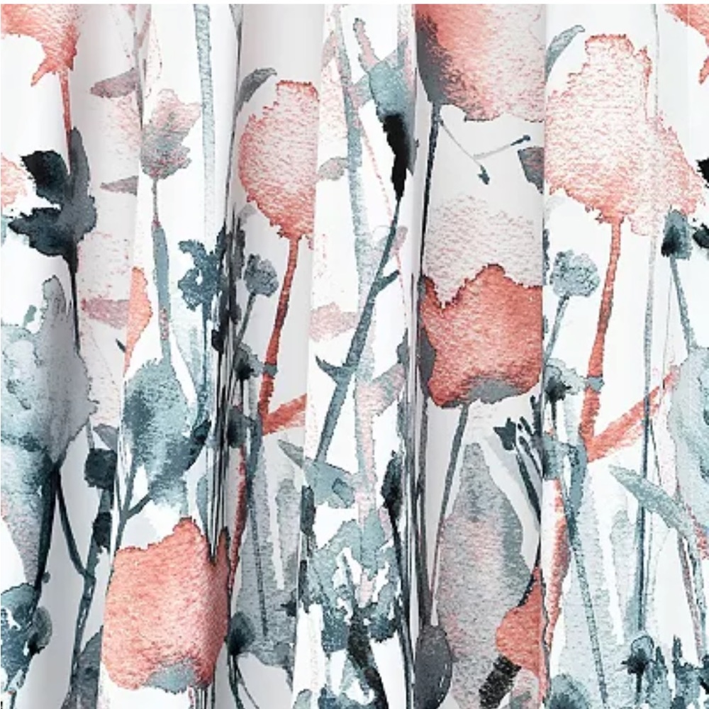 Lush decor Zuri floral window panels/curtains - Picture 5 of 5
